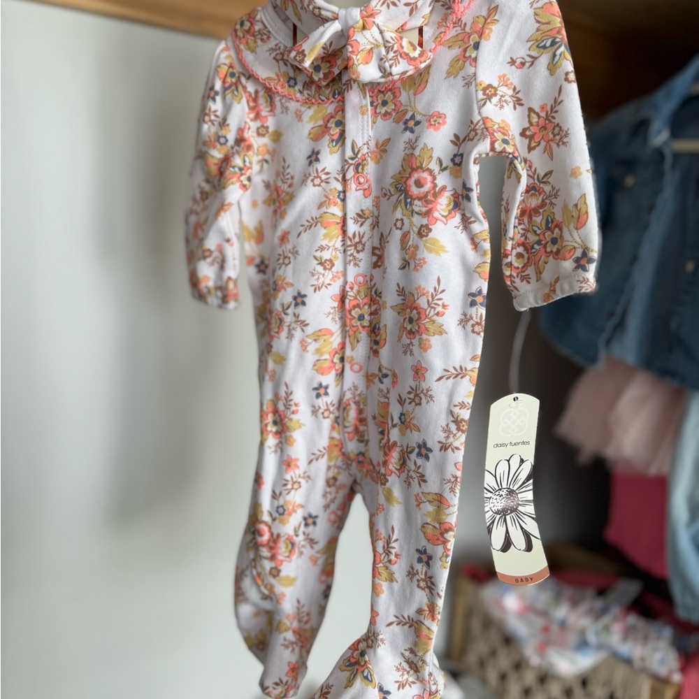 Floral Kids One Piece